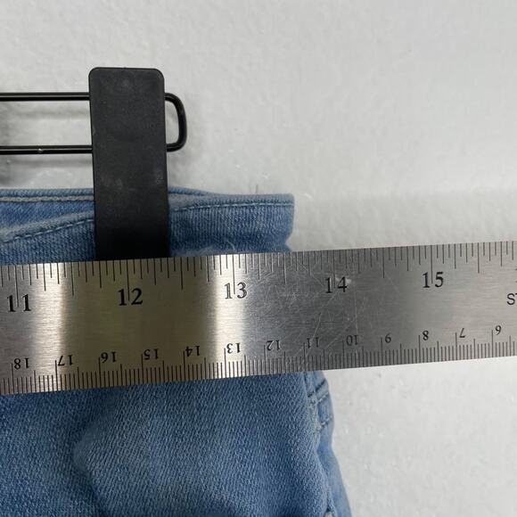 Paige Womens Jeans Size 27 Blue Denim Hoxten Ankle Skinny Leg Light Wash - Picture 5 of 16